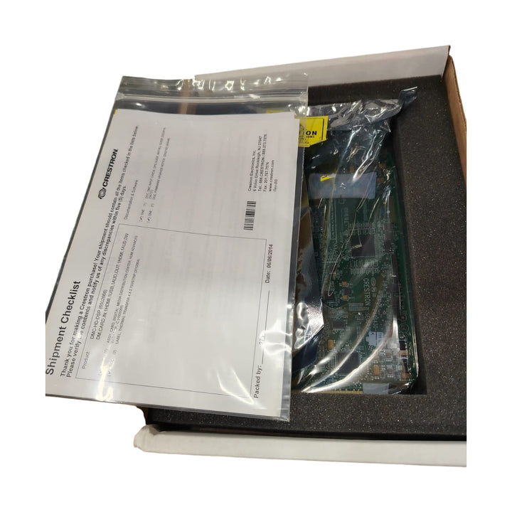 CRESTRON DMC-HD-DSP TARJETA
