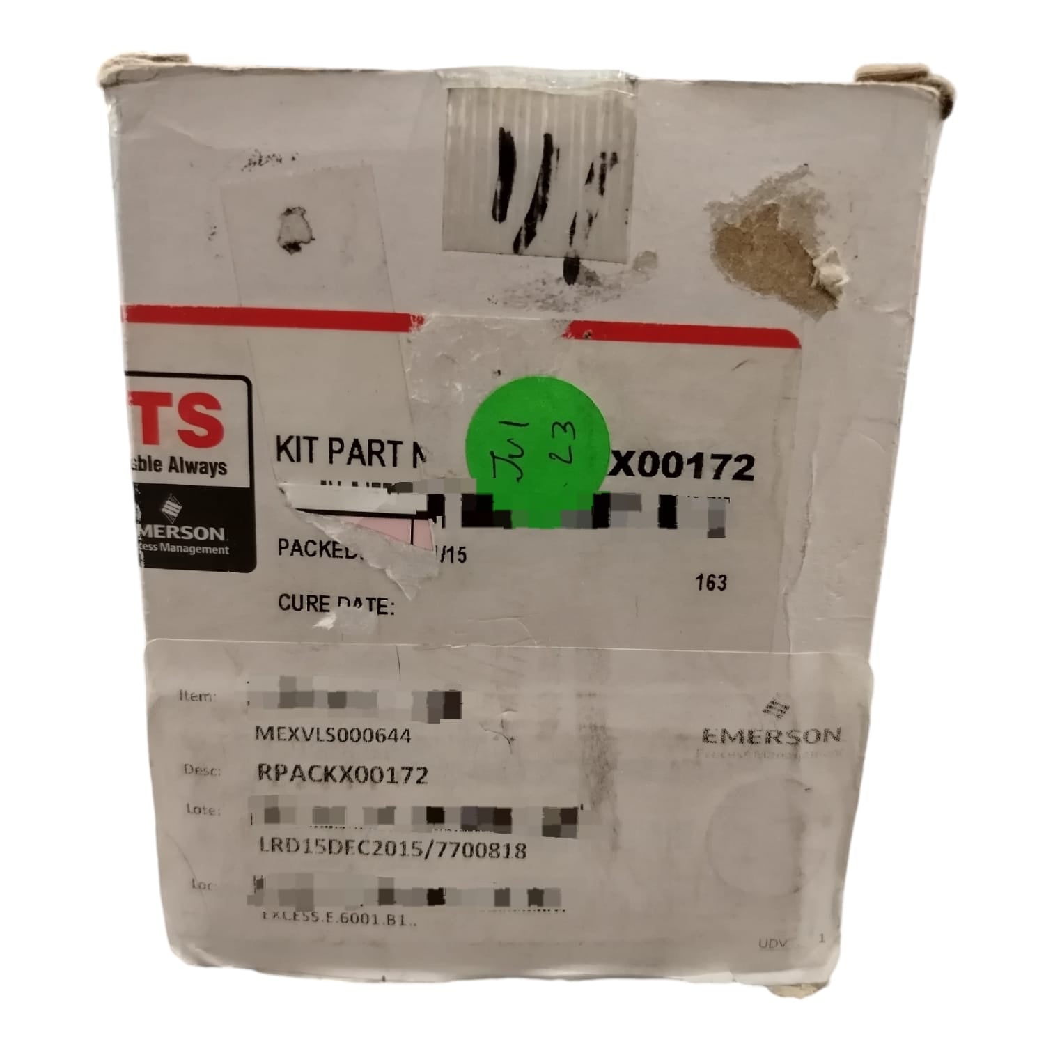 EMERSON FISHER RPACKX00172 Kit