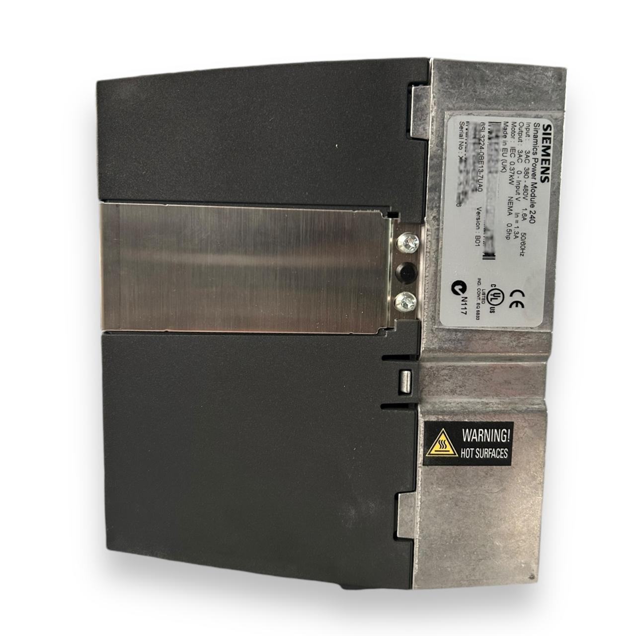 SIEMENS 6SL3224-0BE13-7UA0 Variador de frecuencia