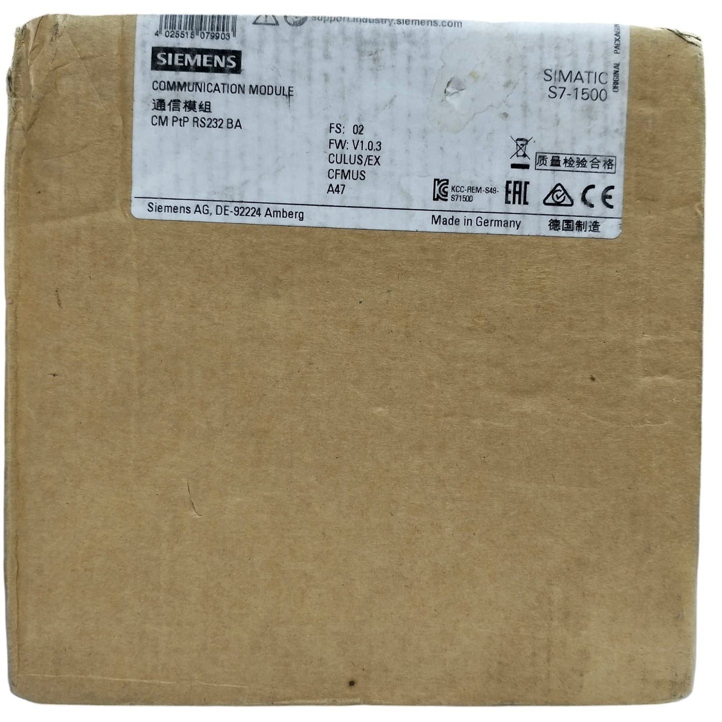 Siemens 6es7 540-1ad00-0aa0 Switch