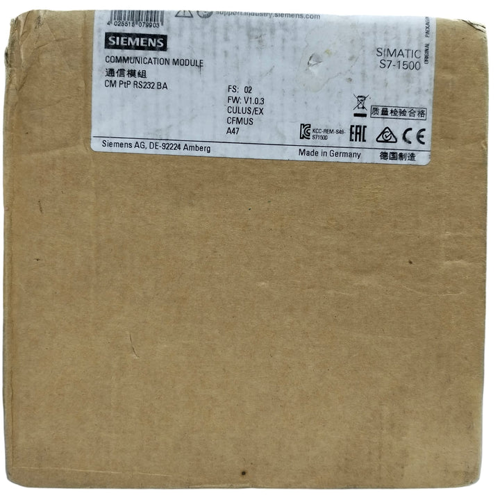 Siemens 6es7 540-1ad00-0aa0 Switch