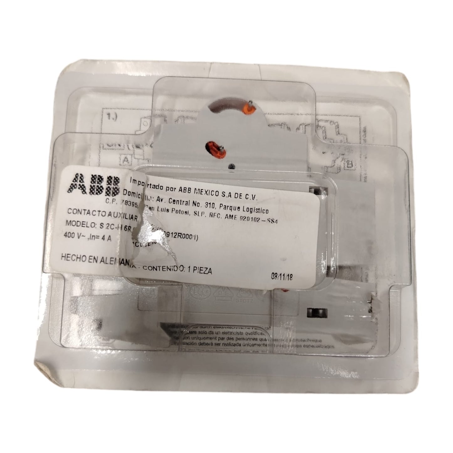 ABB S2c-h6r Contacto Auxiliar