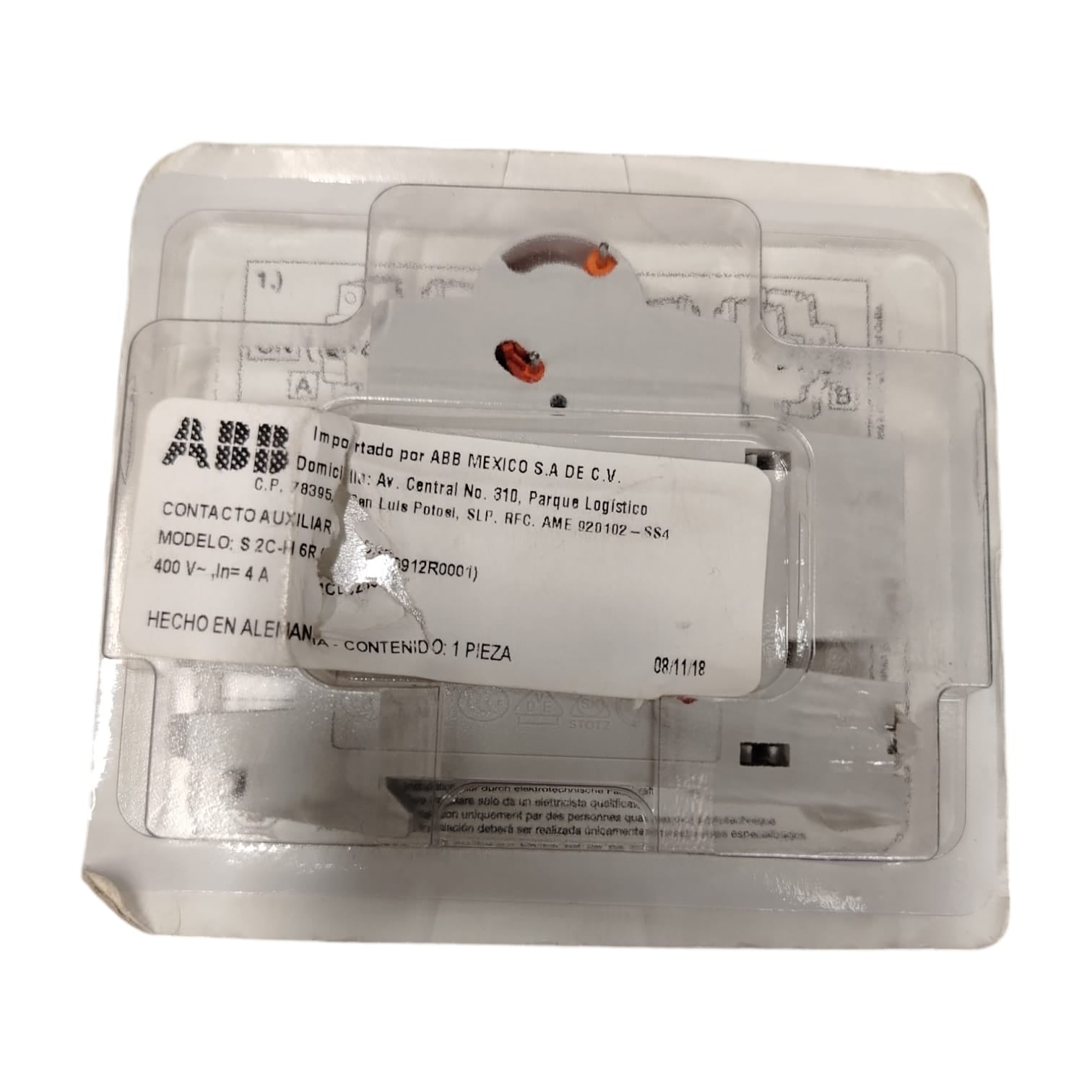 ABB S2c-h6r Contacto Auxiliar