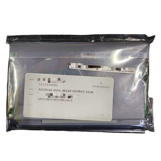 EMERSON OVATION 1C31219G01 Salida de relevador