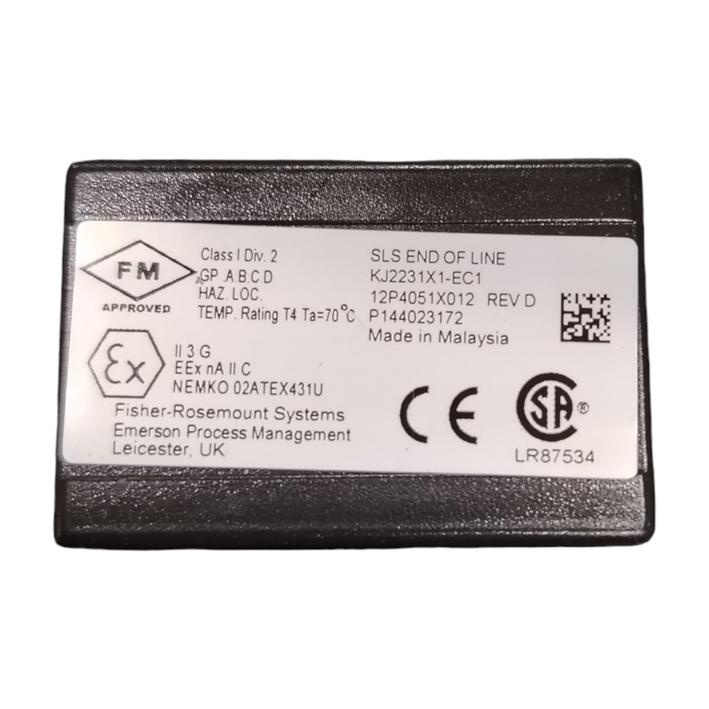 EMERSON KJ2231X1-EC1 MÓDULO DE RESISTENCIA