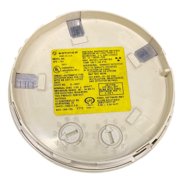 Honeywell cpx-751 Sensor de humo