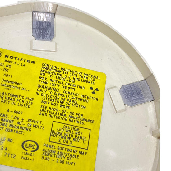 Honeywell cpx-751 Sensor de humo