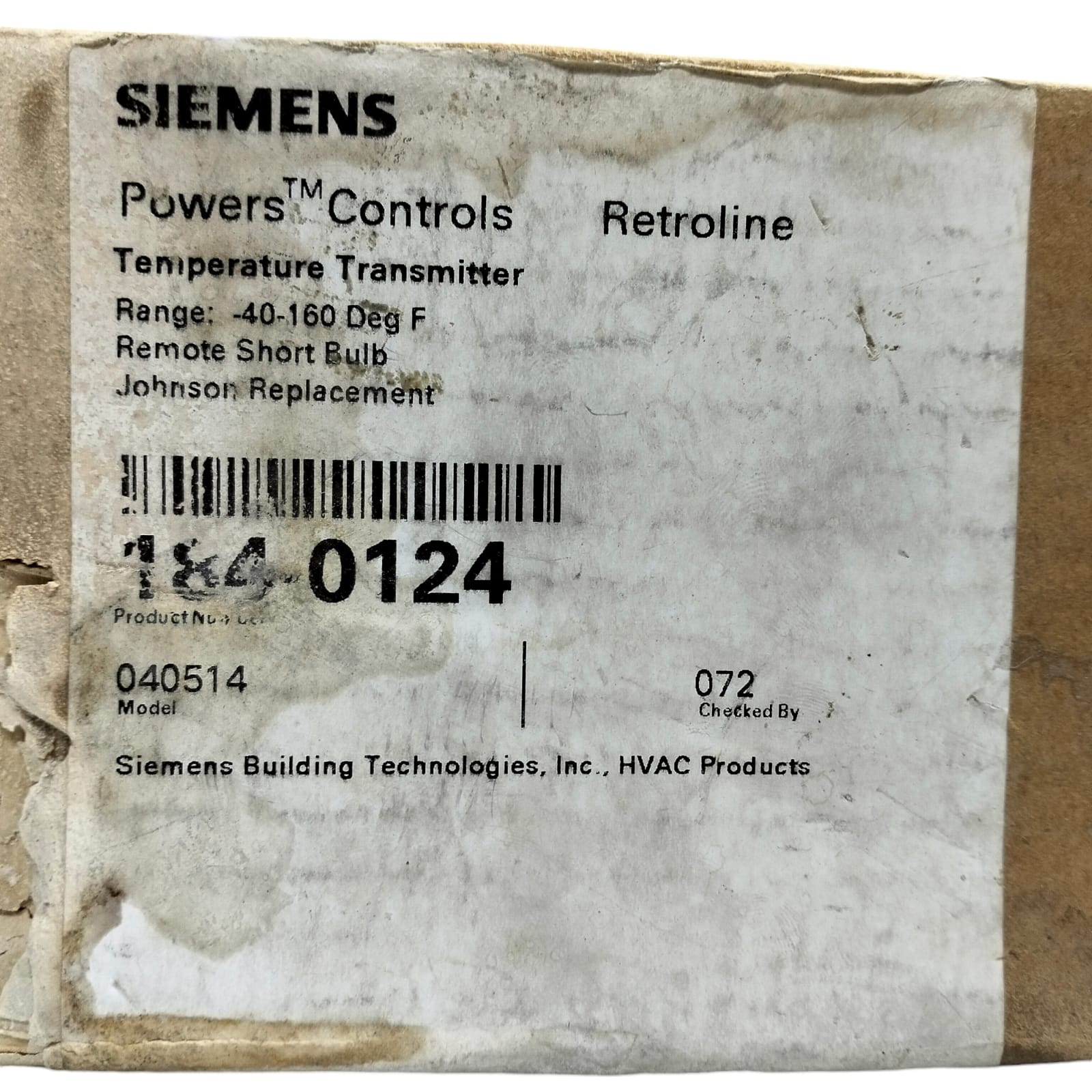Siemens 40514 184-0124