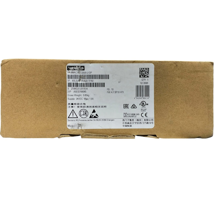 Siemens 6sl3246-0ba22-1pa0 SINAMICS CU250S-2 DP
