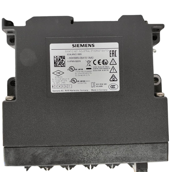Siemens 6gk5005-0ba10-1aa3 SIMATIC SCALANCE X005