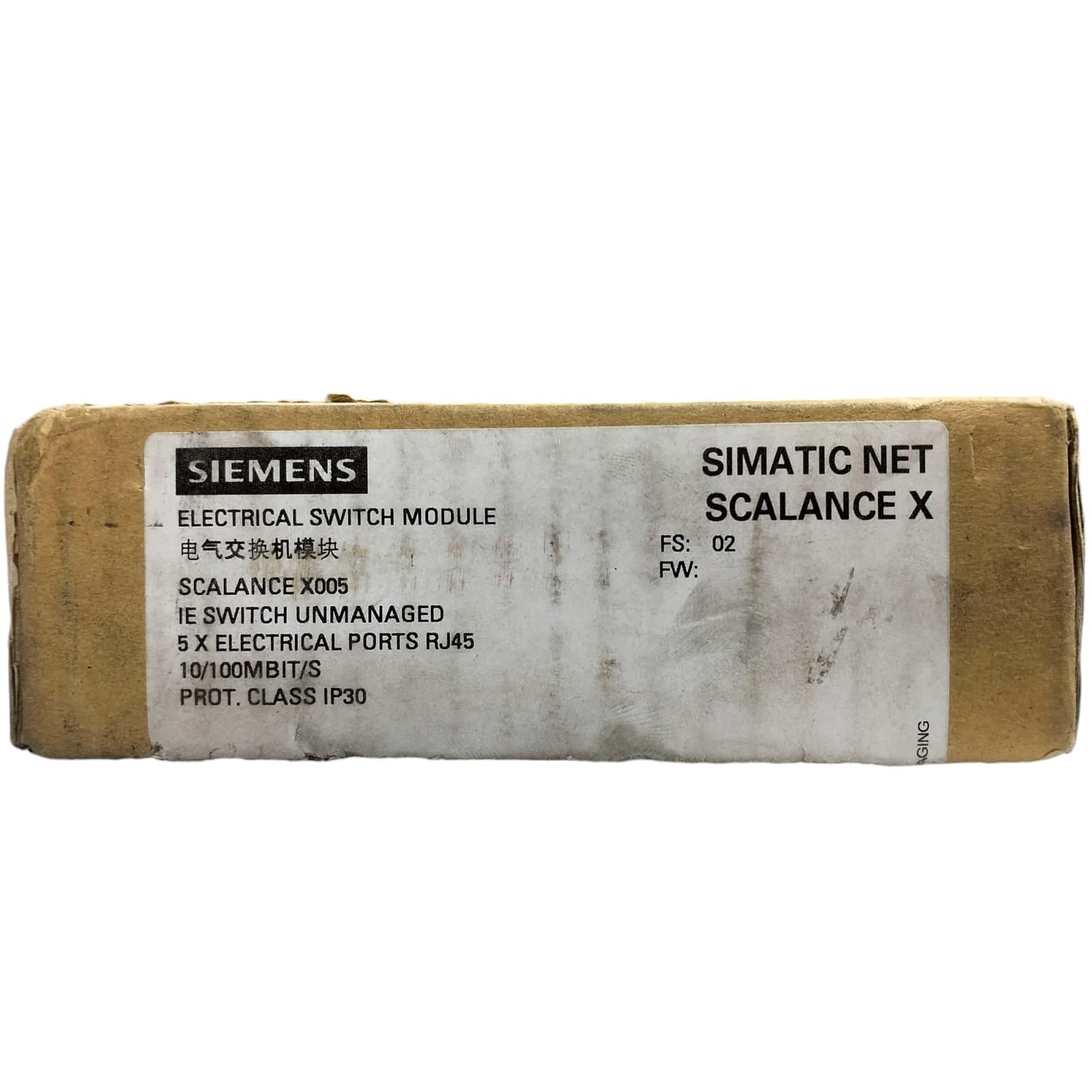 Siemens 6gk5005-0ba10-1aa3 SIMATIC SCALANCE X005