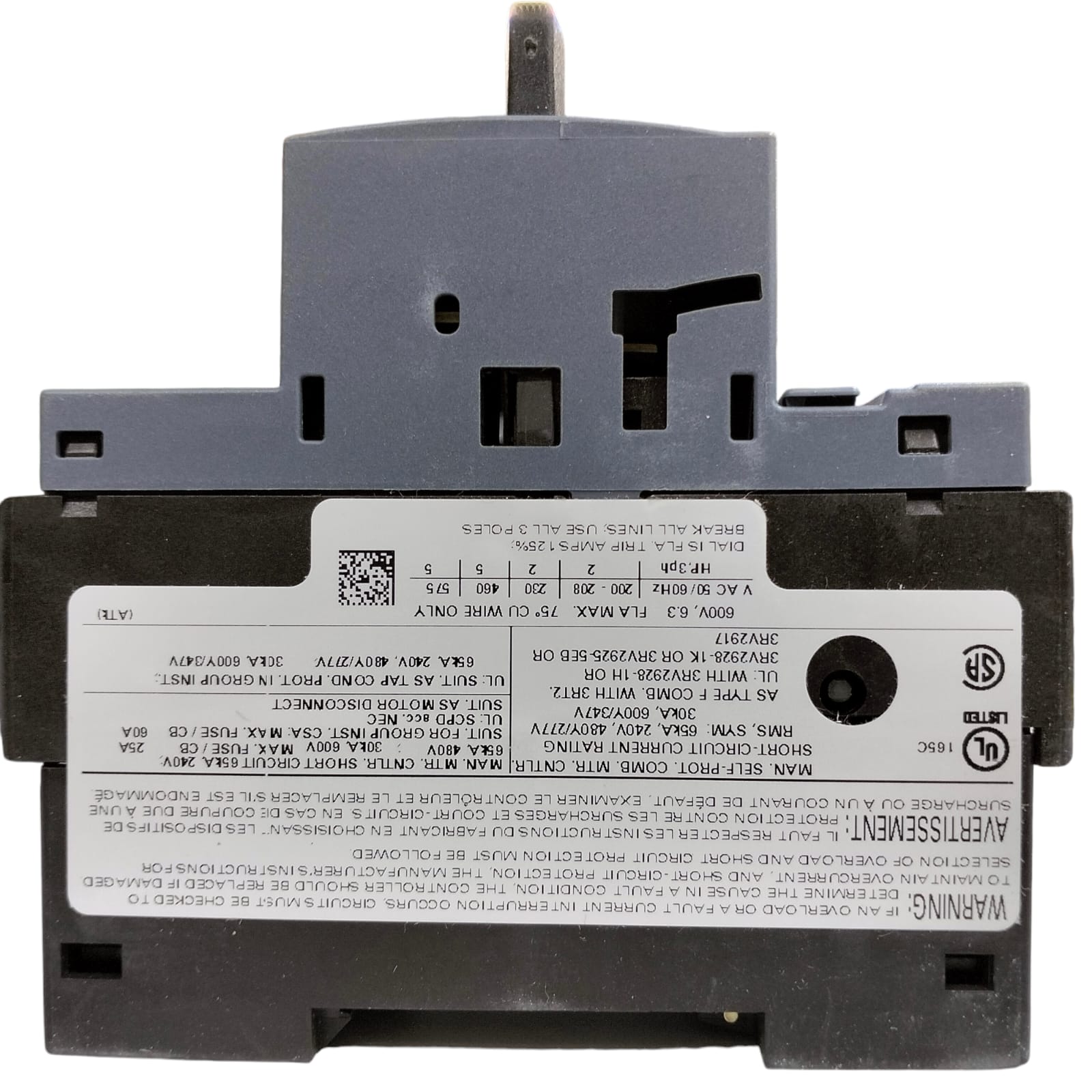 Siemens 3rv2011-1ga10 *E03*