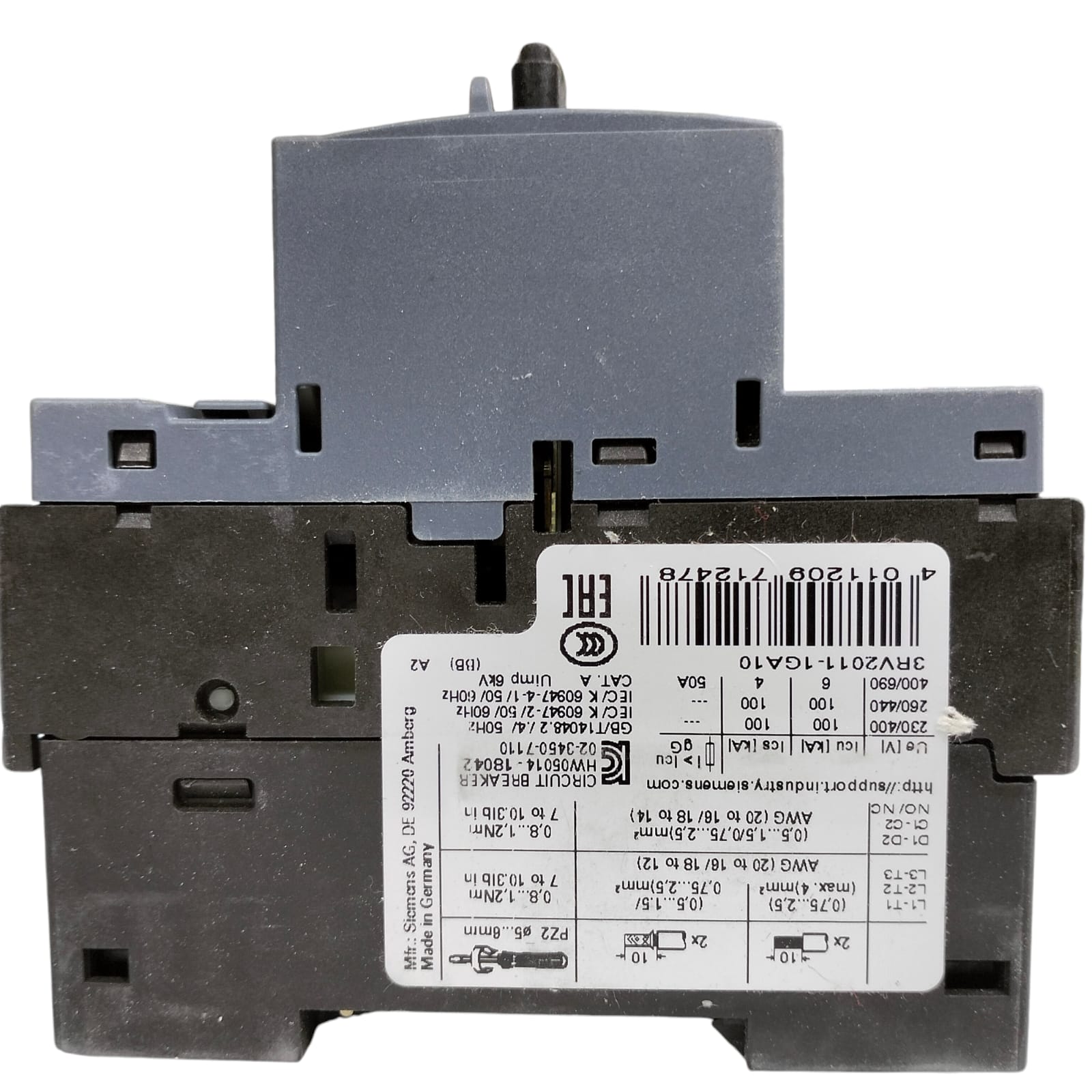 Siemens 3rv2011-1ga10 *E03*