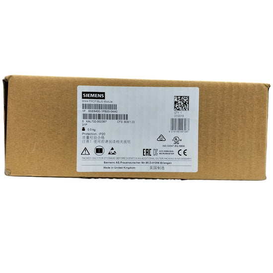 Siemens 6se6400-1pb00-0aa0 PROFIBUS MM4
