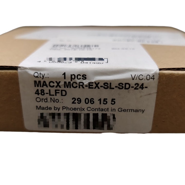 PHOENIX CONTACT MACX MCR-EX-SL-SD-24-48-LFD Componente para mando de válvula