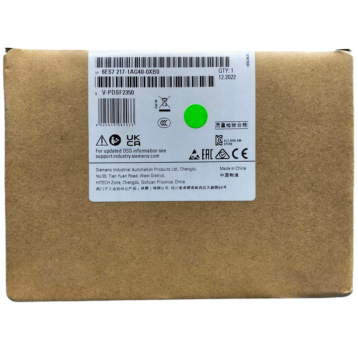Siemens 6es7 217-1ag40-0xb0 SIMATIC S7-1200
