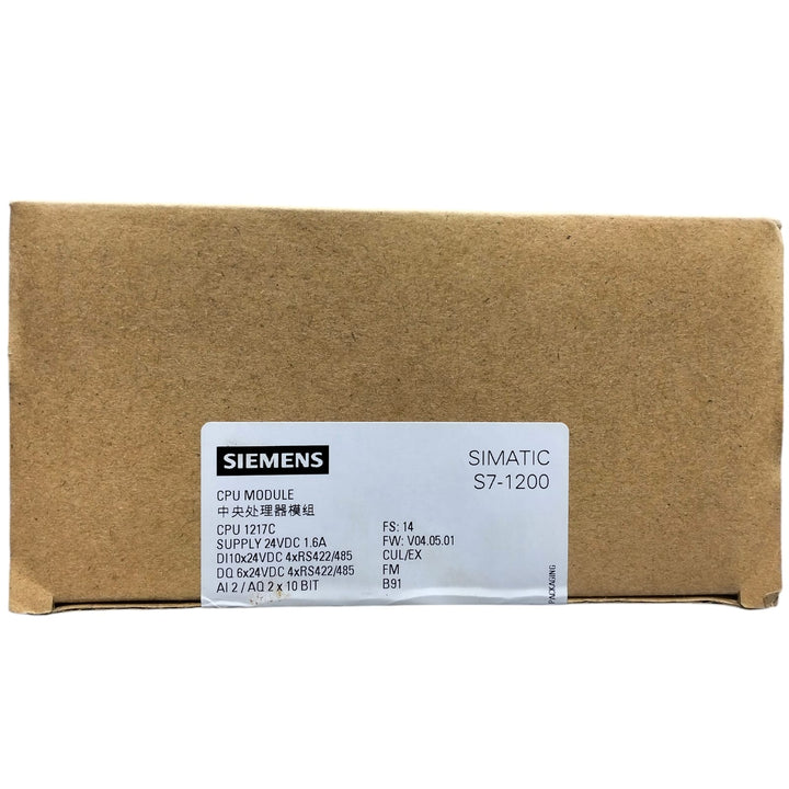 Siemens 6es7 217-1ag40-0xb0 SIMATIC S7-1200