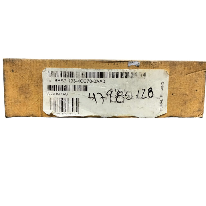 Siemens 6es7 193-4cc70-0aa0