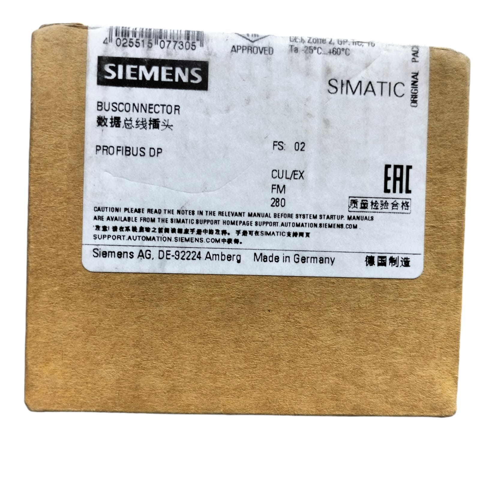 Siemens 6es7 972-0bb52-0xa0 SIMATIC