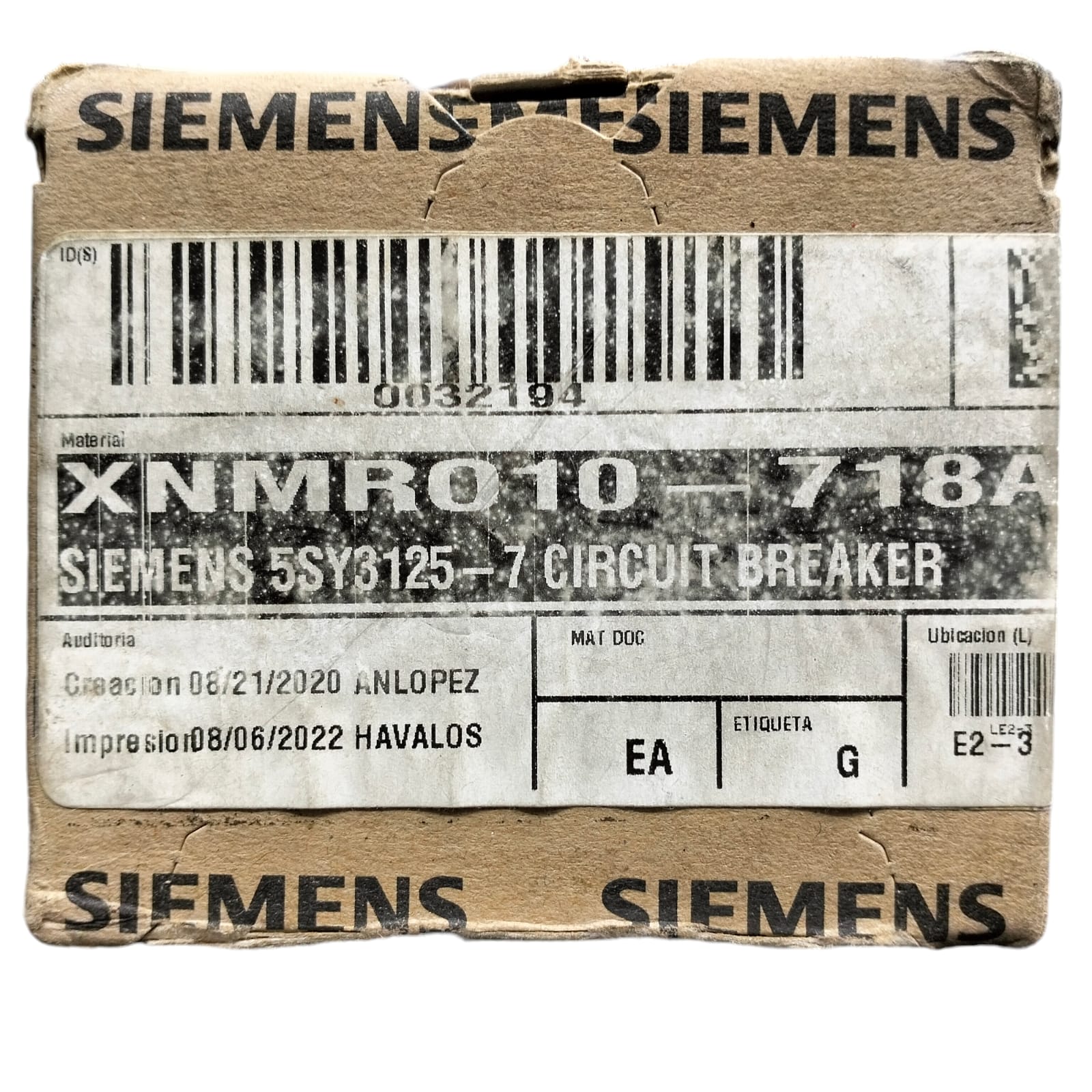 Siemens 5sy3125-7