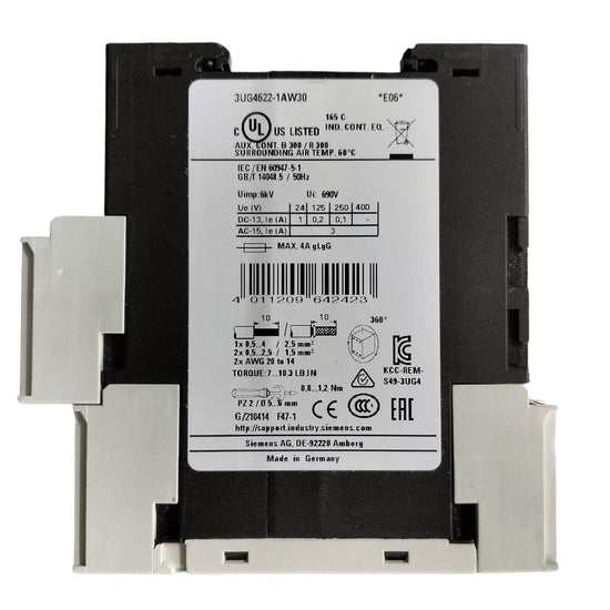 Siemens 3ug4622-1aw30 SIRIUS *E06*