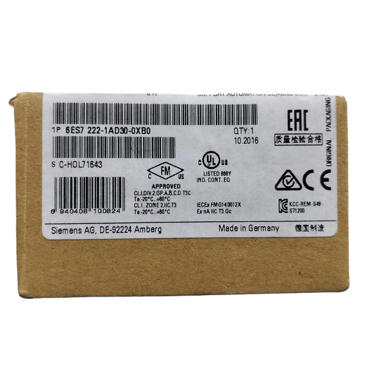 Siemens 6es7 222-1ad30-0xb0 SIMATIC S7-1200
