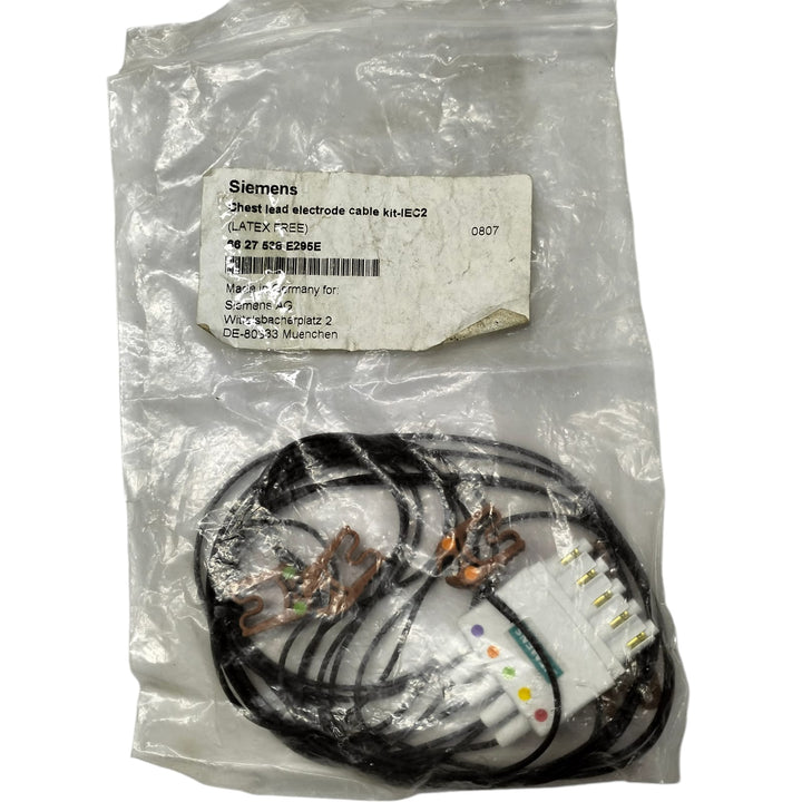 Siemens 66 27 538 E295e Chest Lead Electrode Cable Kit-IEC2