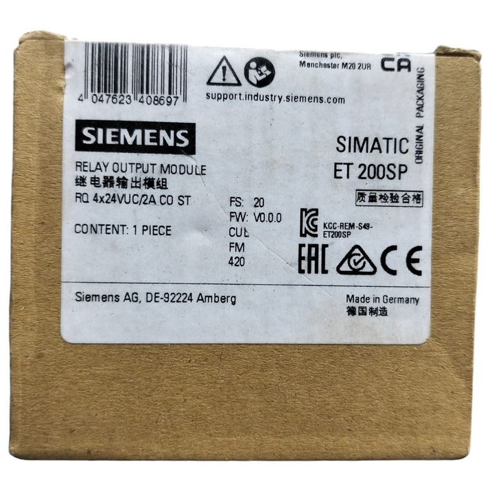 Siemens 6es7 132-6bf00-0ca0 SIMATIC ET 200SP