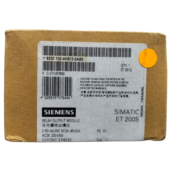 Siemens 6es7 132-4hb12-0ab0 SIMATIC ET 200S