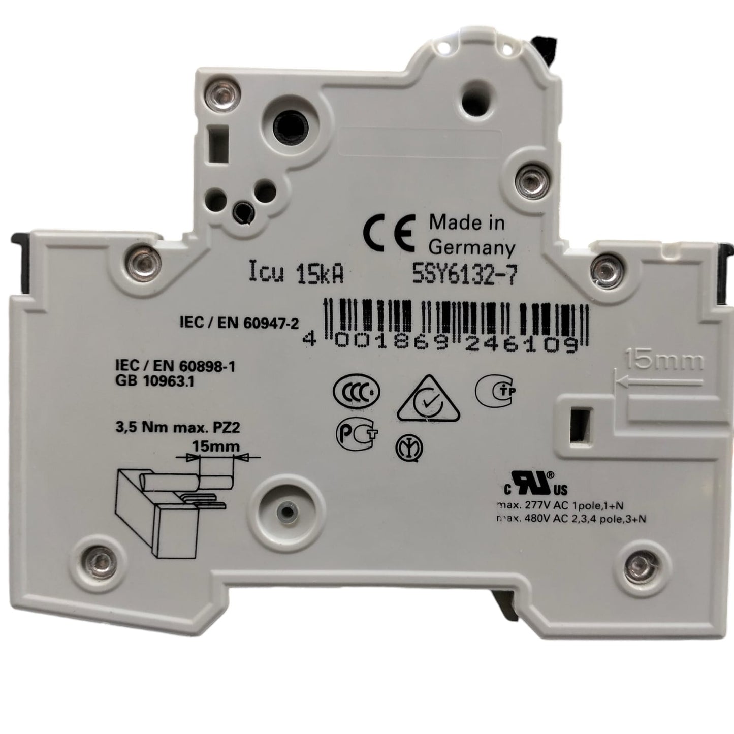 Siemens 5sy6132-7 Interruptor