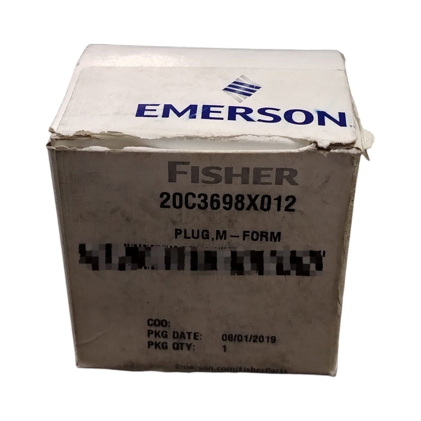 EMERSON FISHER 20C3698X012 Tapón de válvula