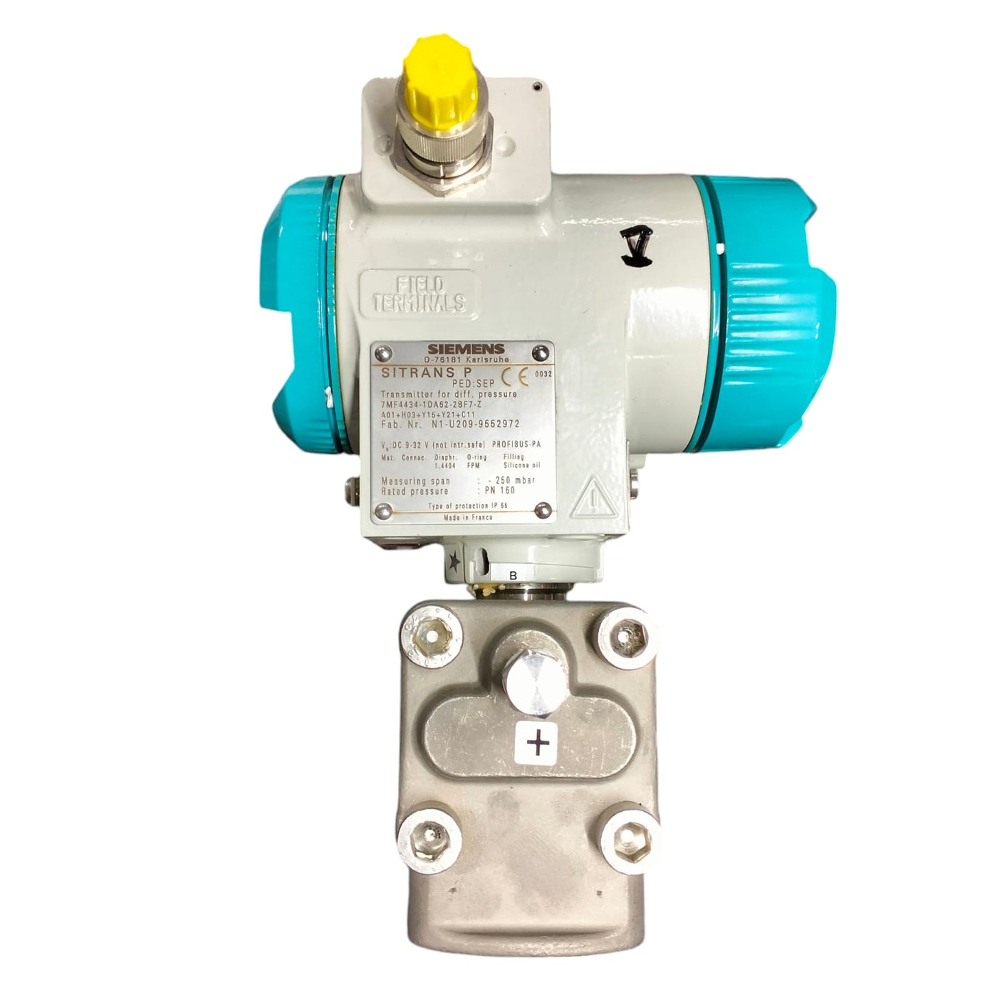 Siemens 7mf4434-1da62-2bf7-z SITRANS P transmisor de potencia