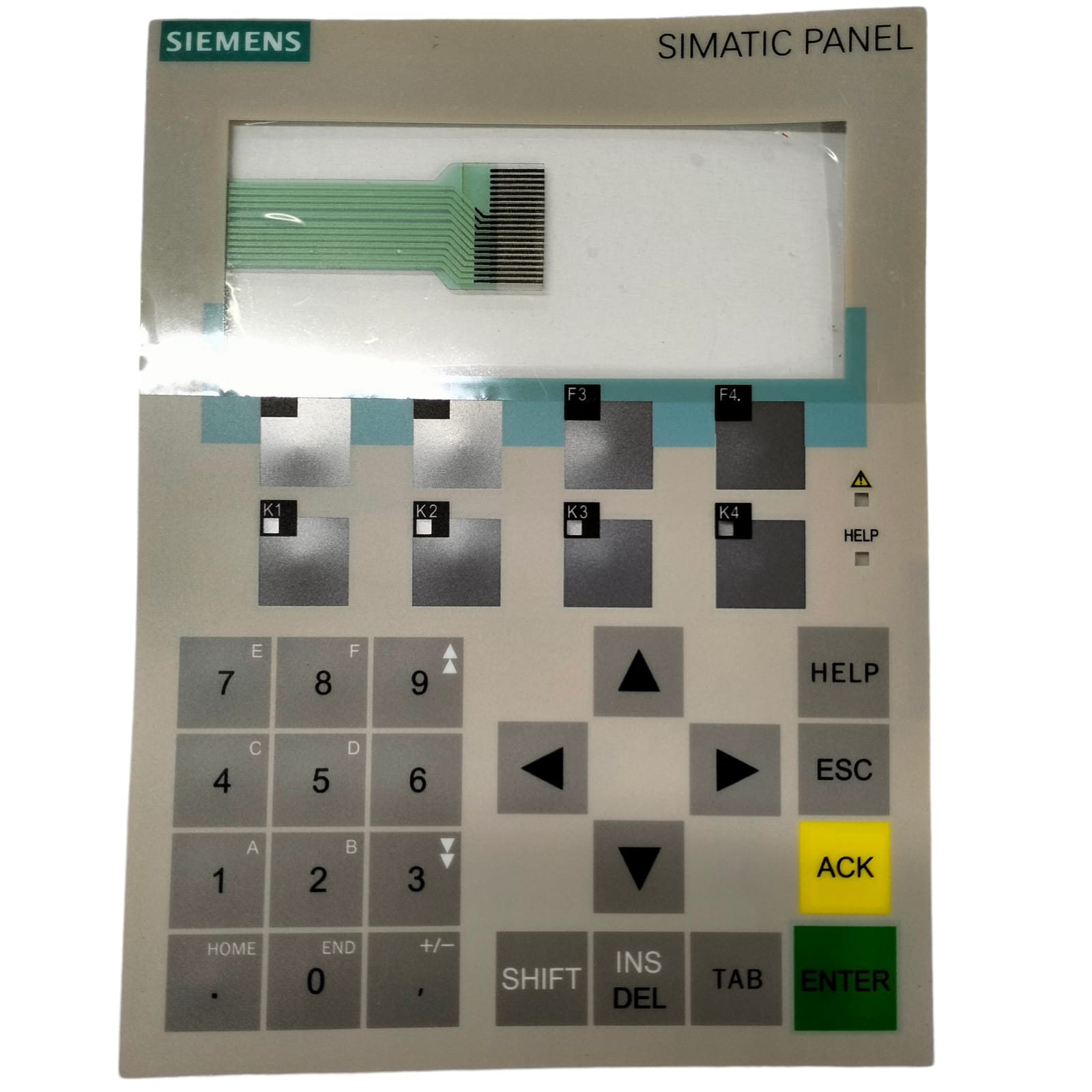 Siemens 6av6641-0ca01-0ax1 Panel Simatic Teclado de membrana