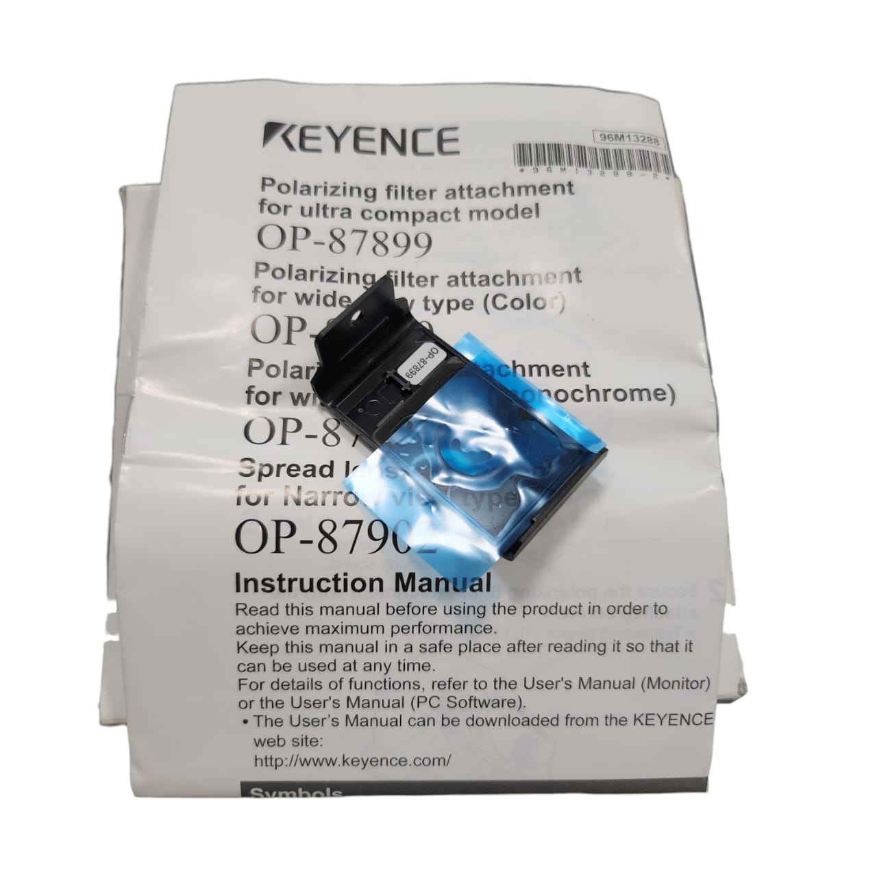 Keyence OP-87899 accesorio de filtro de luz polarizada