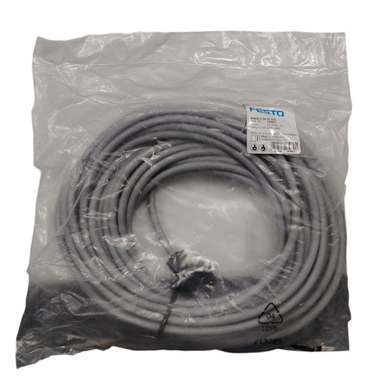 Festo KMEB-1-24-10-LED Cable con conector tipo zócalo