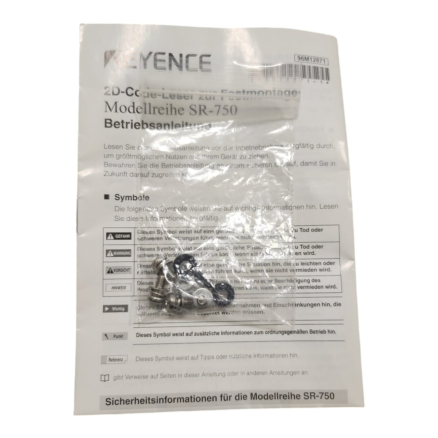 Keyence SR-752 lector de código