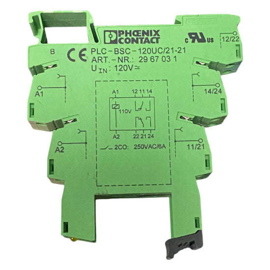 Phoenix Contact PLC-BSC-120UC/21-21 Bloque Terminal