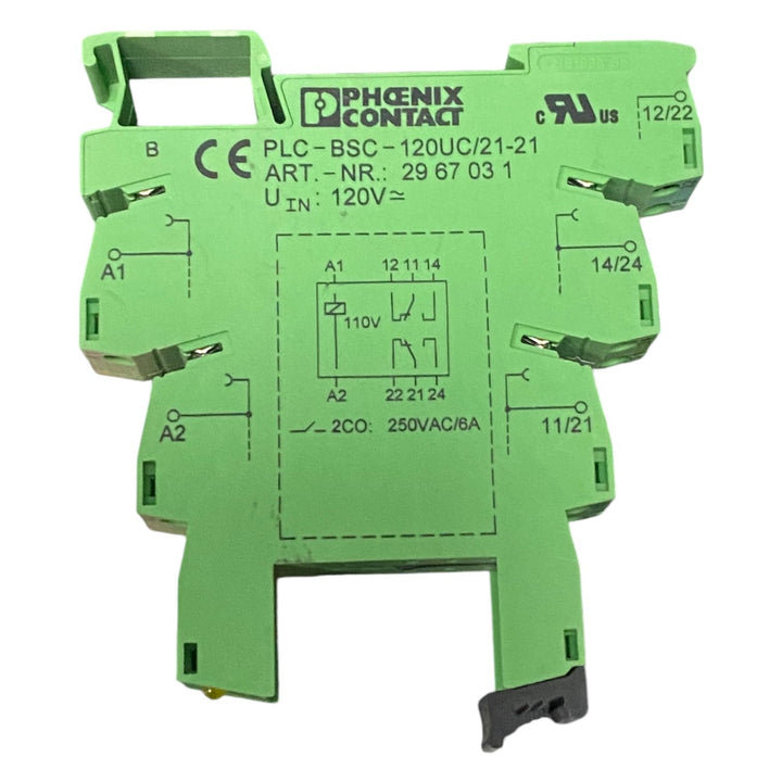 Phoenix Contact PLC-BSC-120UC/21-21 Bloque Terminal