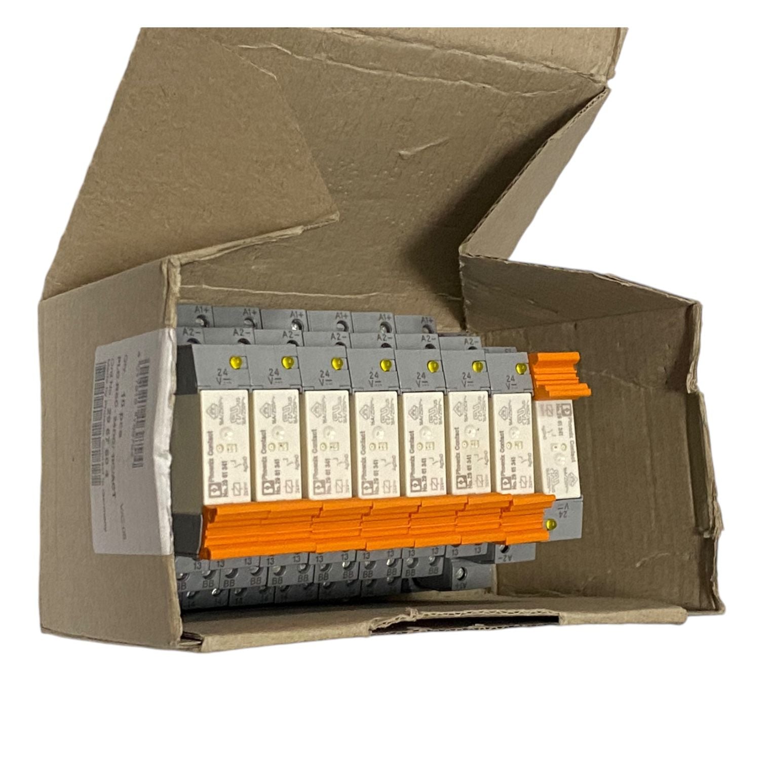 Phoenix Contact Plc-rsc-24dc/1ic/act Módulo de Relevador 8 piezas