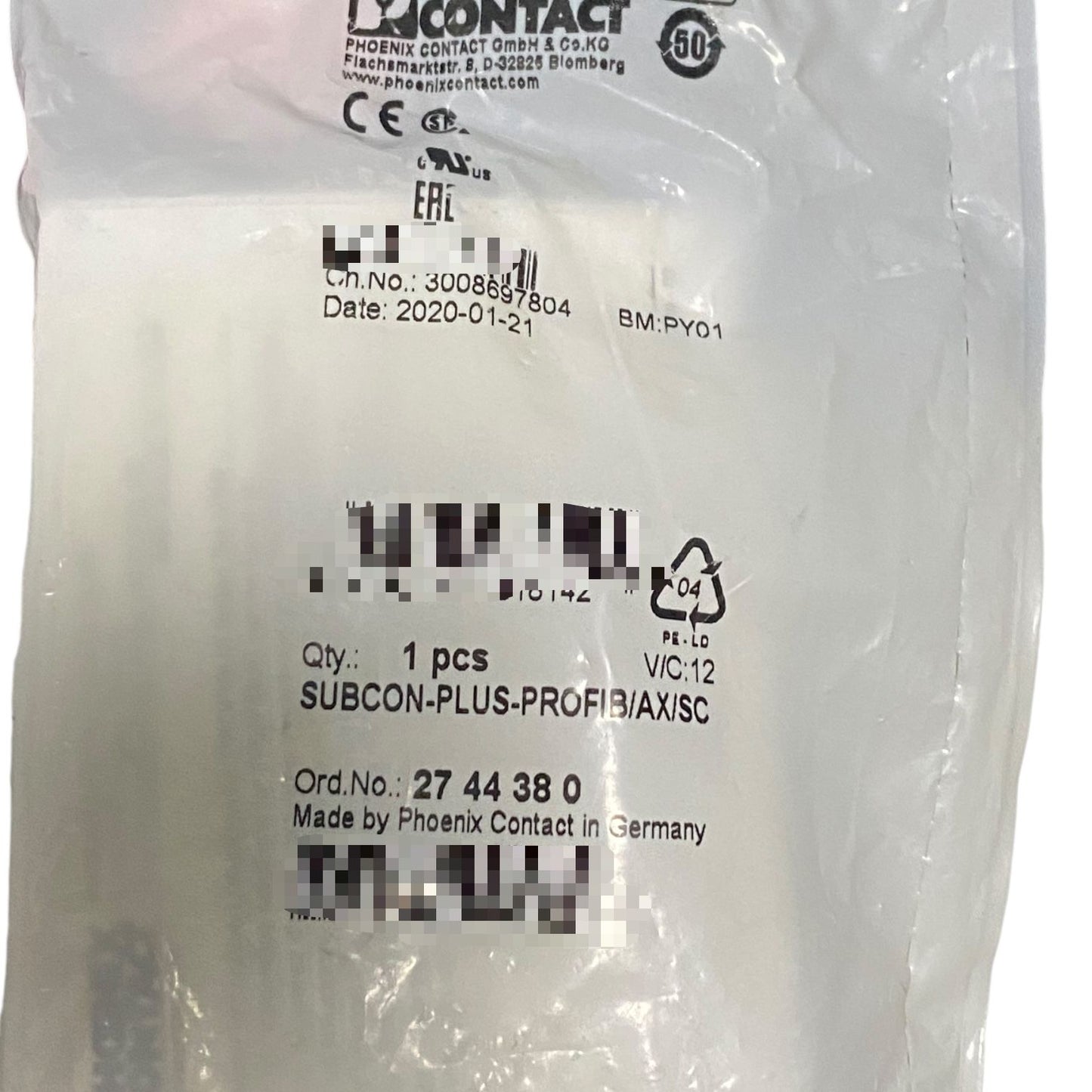 Phoenix Contact SUBCON-PLUS-PROFIB/AX/SC 2744380 Conector