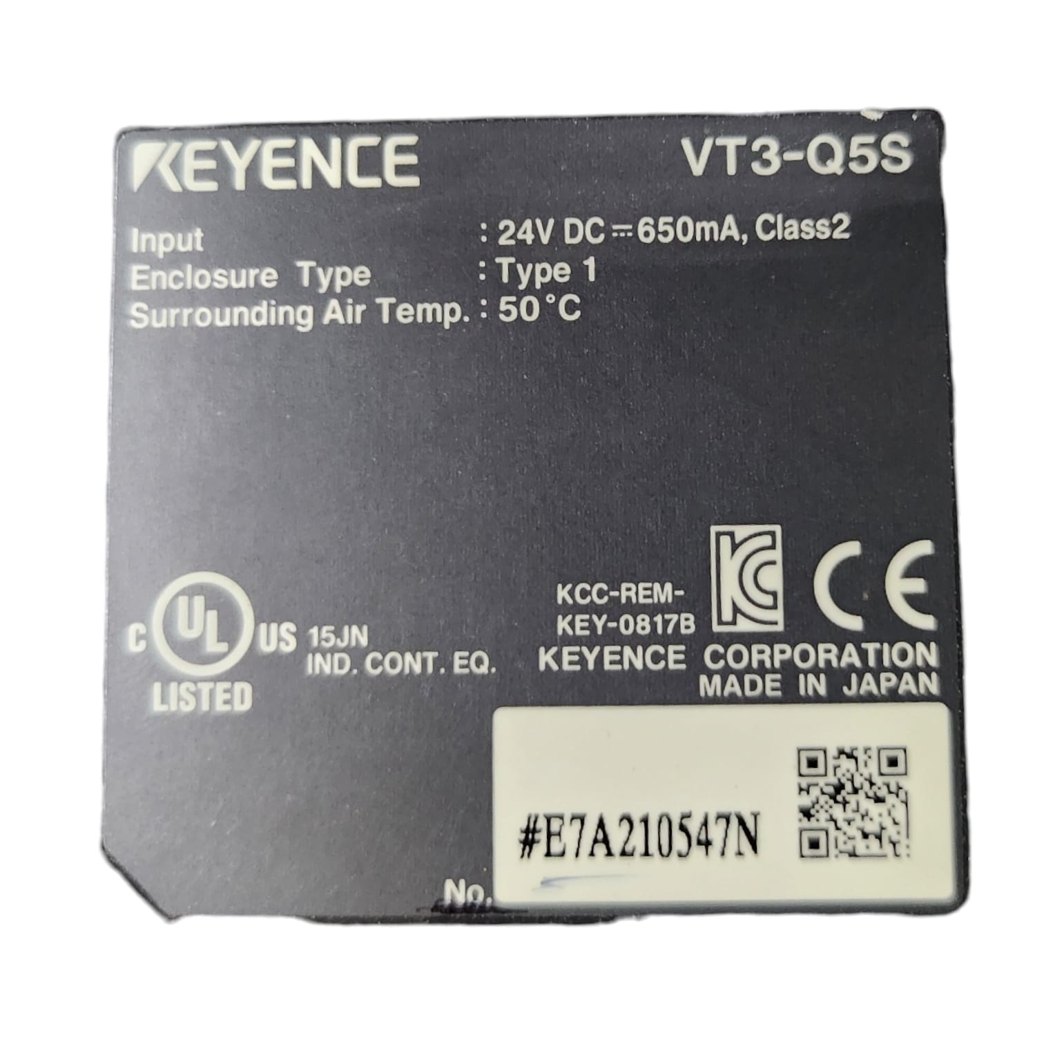 Keyence VT3-Q5S panel táctil