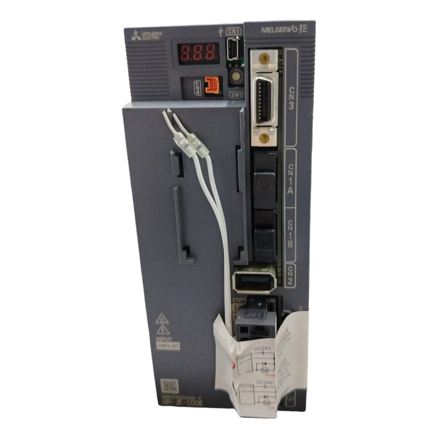 MITSUBISHI	MR-JE-100B Servoamplificador