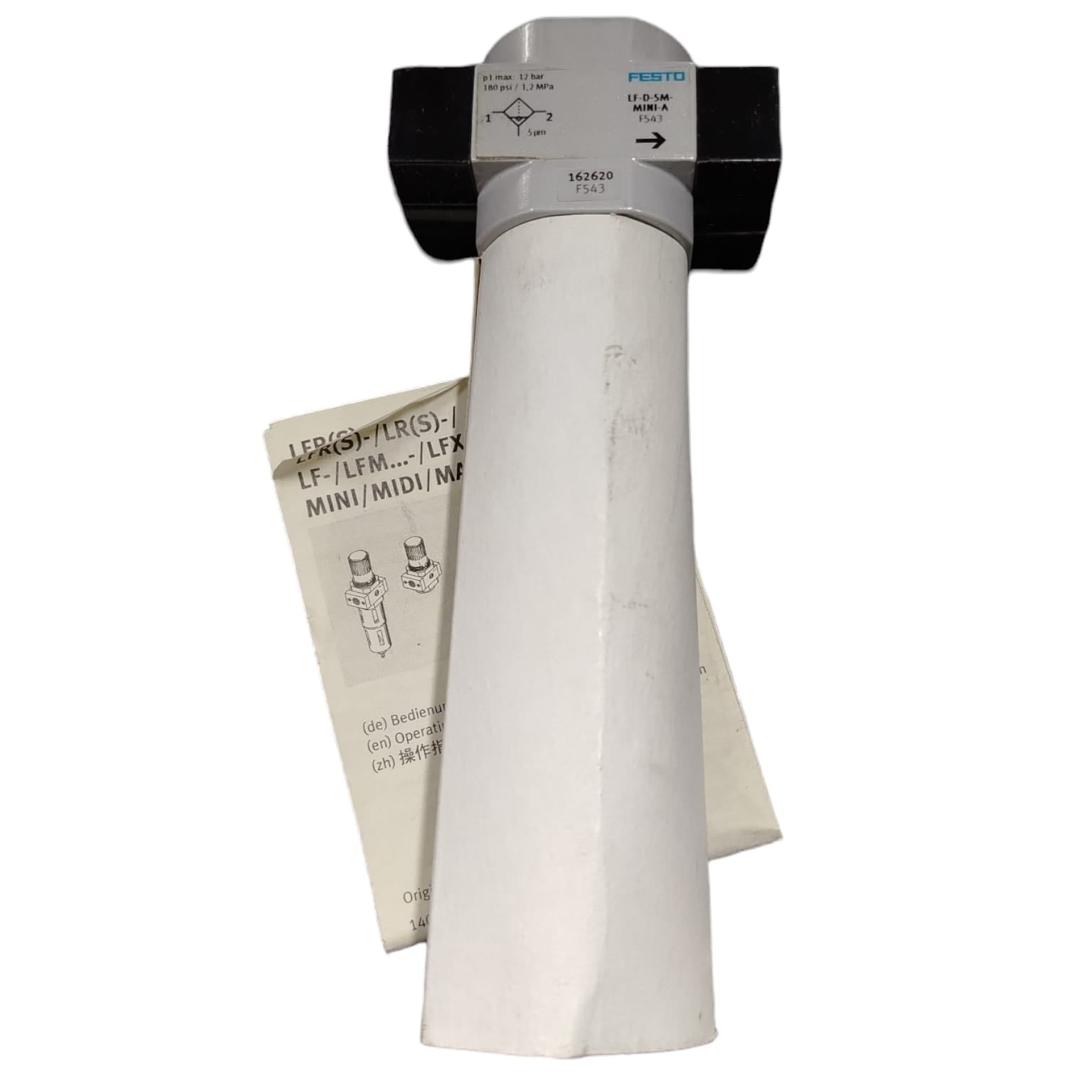 Festo LF-D-5M-MINI-A Válvula neumática con filtro