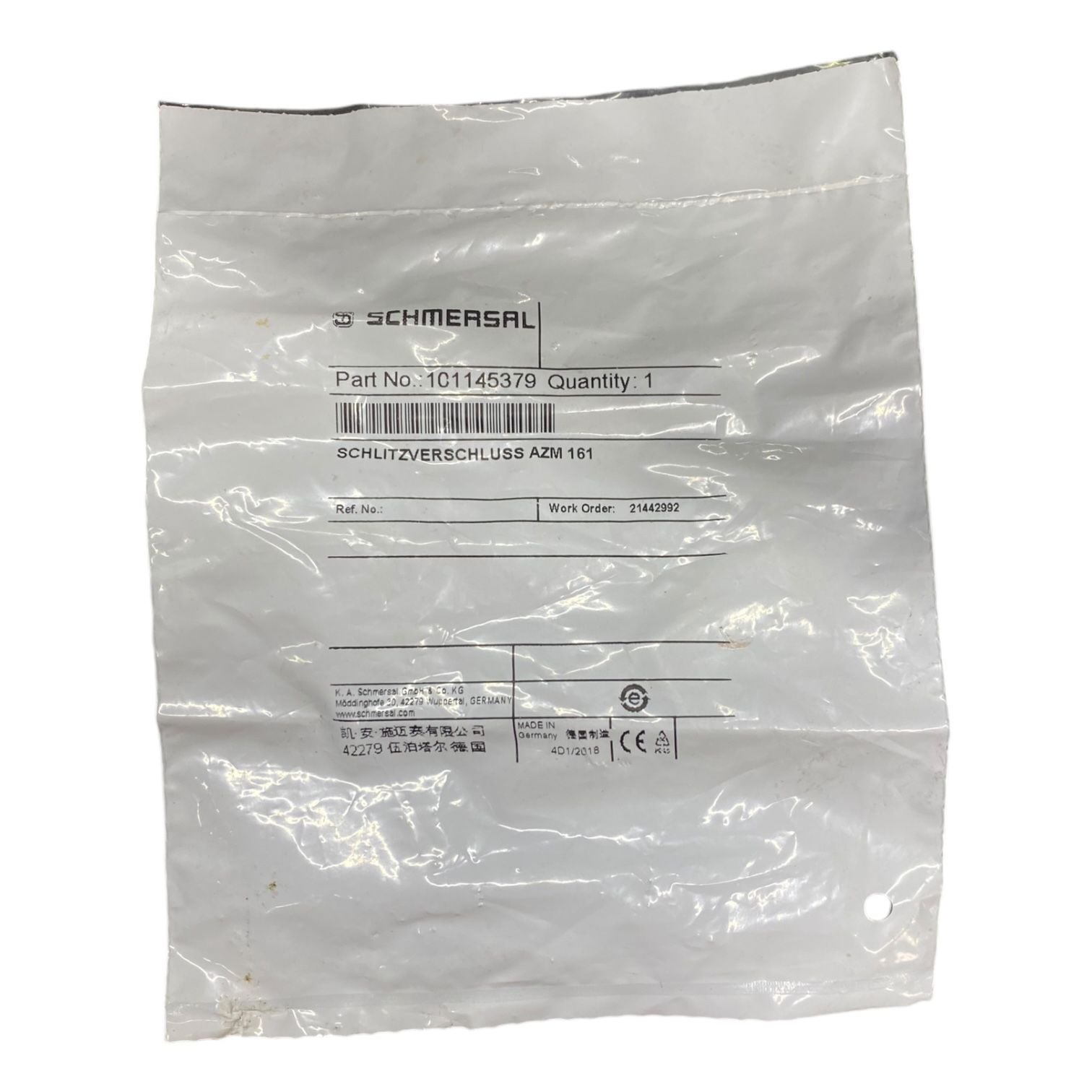 SCHMERSAL SCHLITZVERSCHLUSS AZM 161 Kit