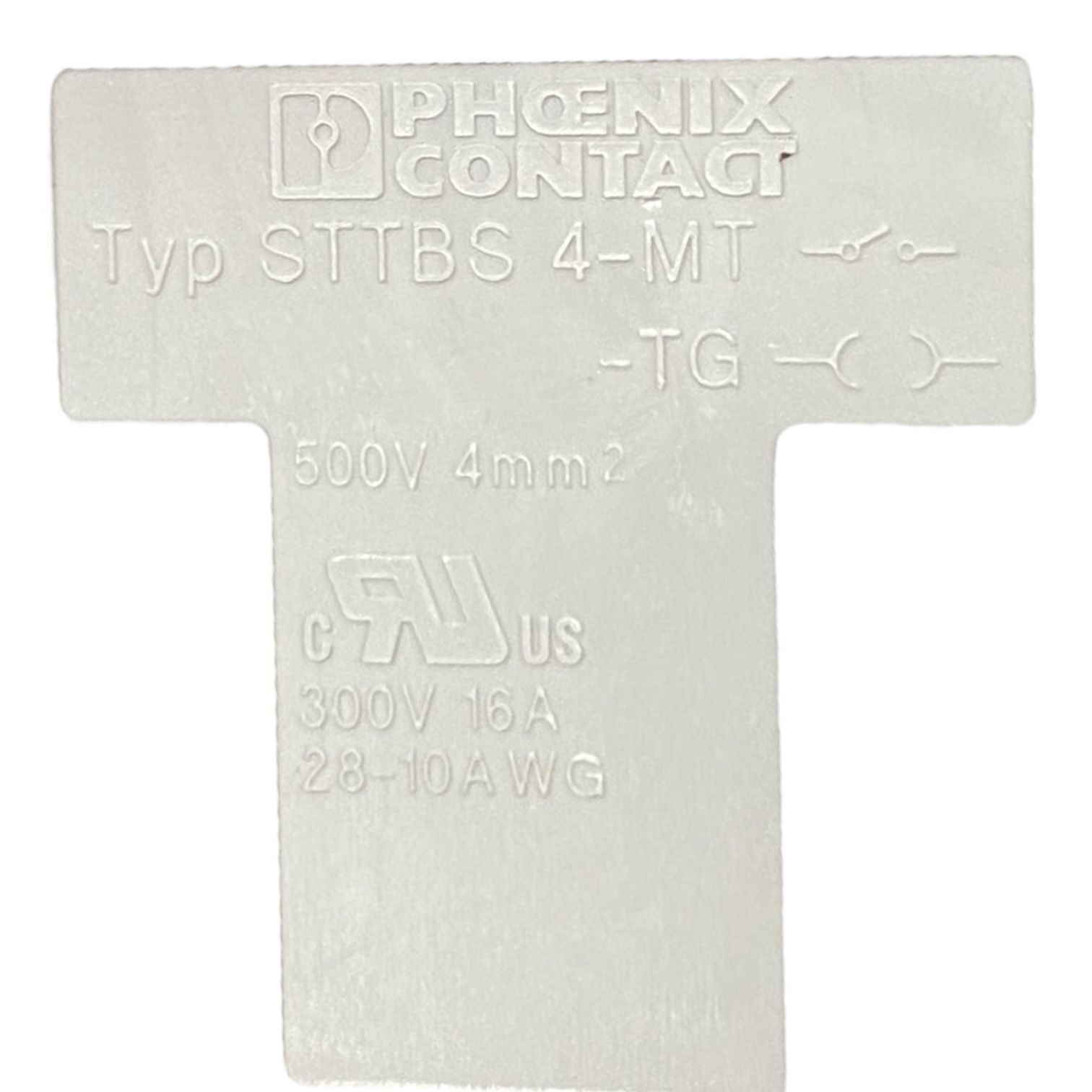 Phoenix Contac sttbs 4-mt Tapa terminal