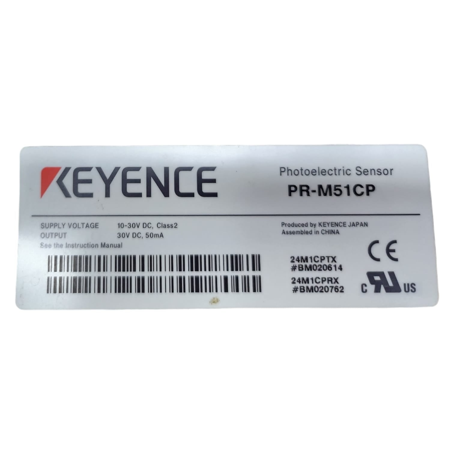 Keyence PR-M51CP Sensor fotoeléctrico