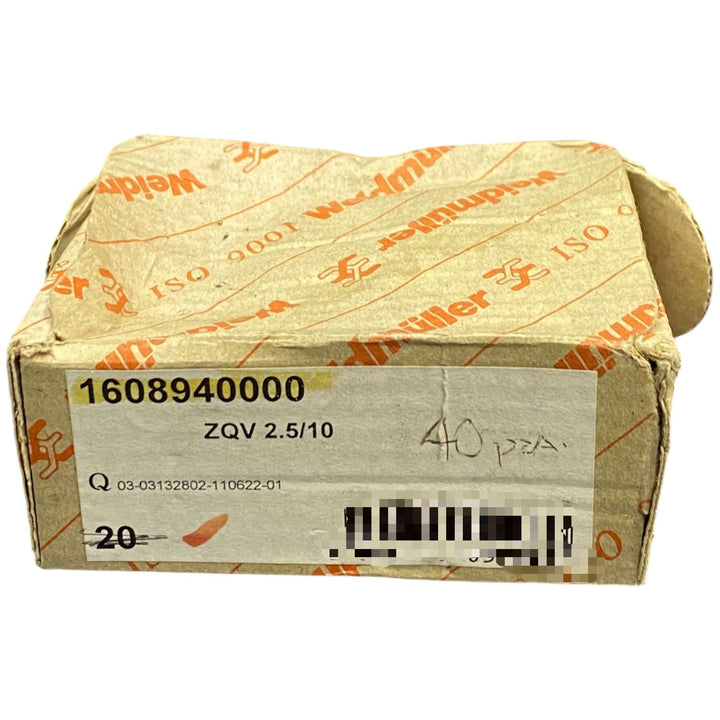 Weidmuller 1608940000 Caja con 40 piezas
