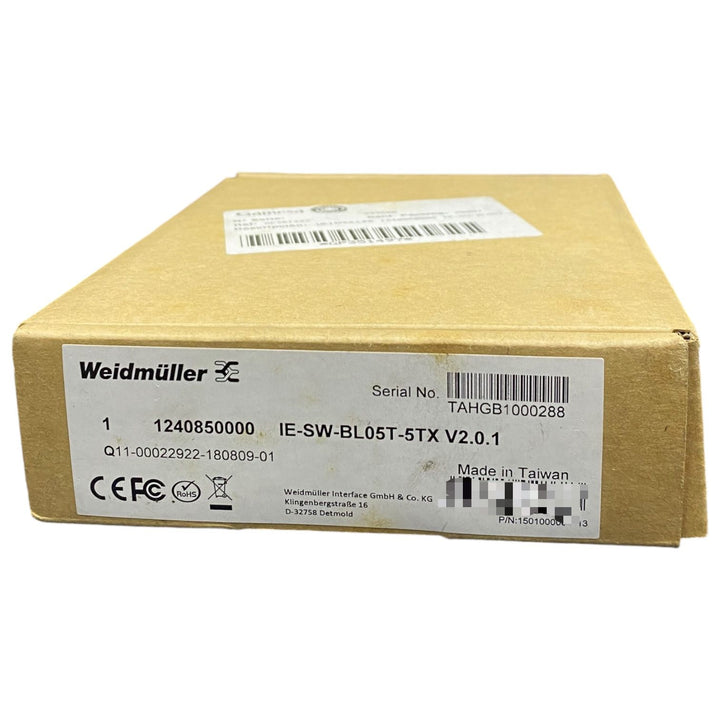 Weidmuller IE-SW-BL05T-5TX  Conmutador