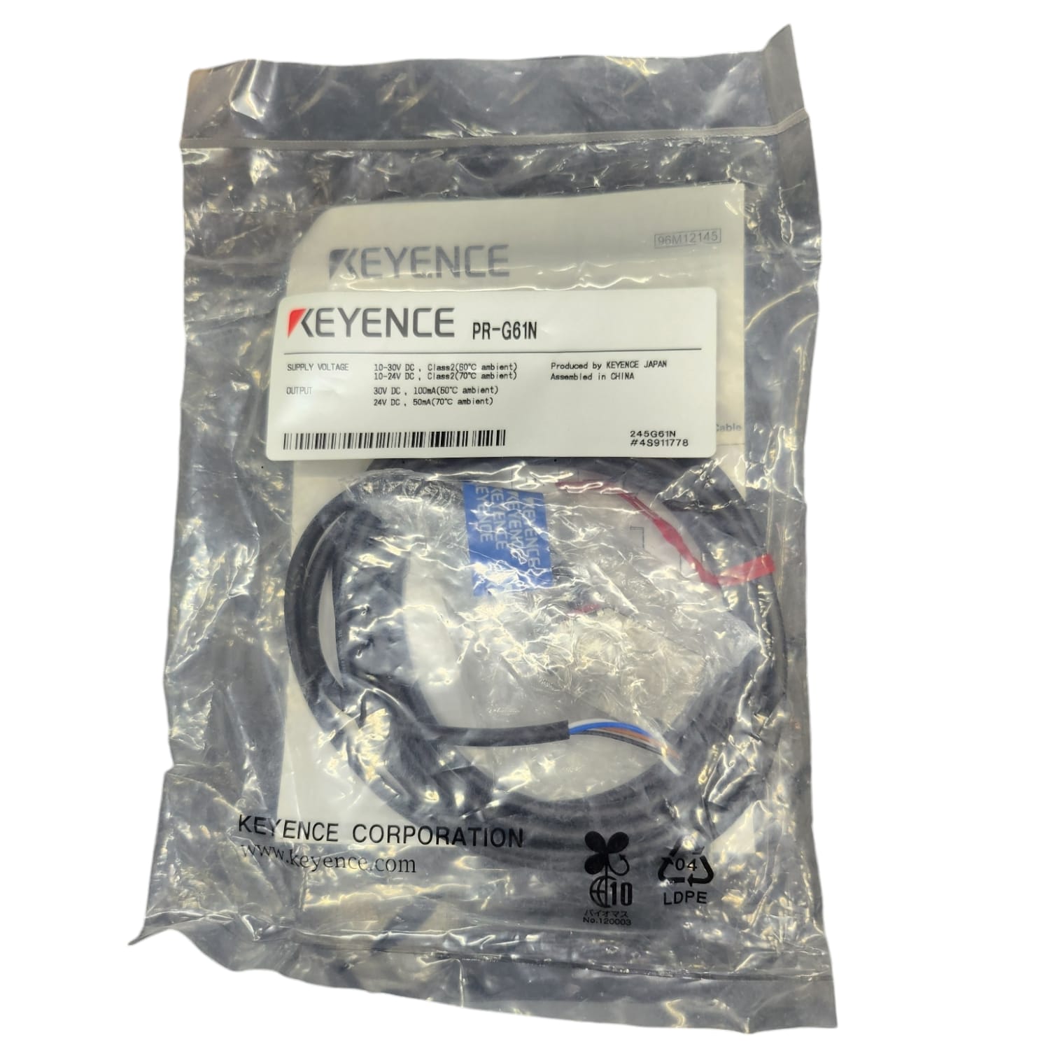 Keyence PR-G61N Sensor fotoeléctrico