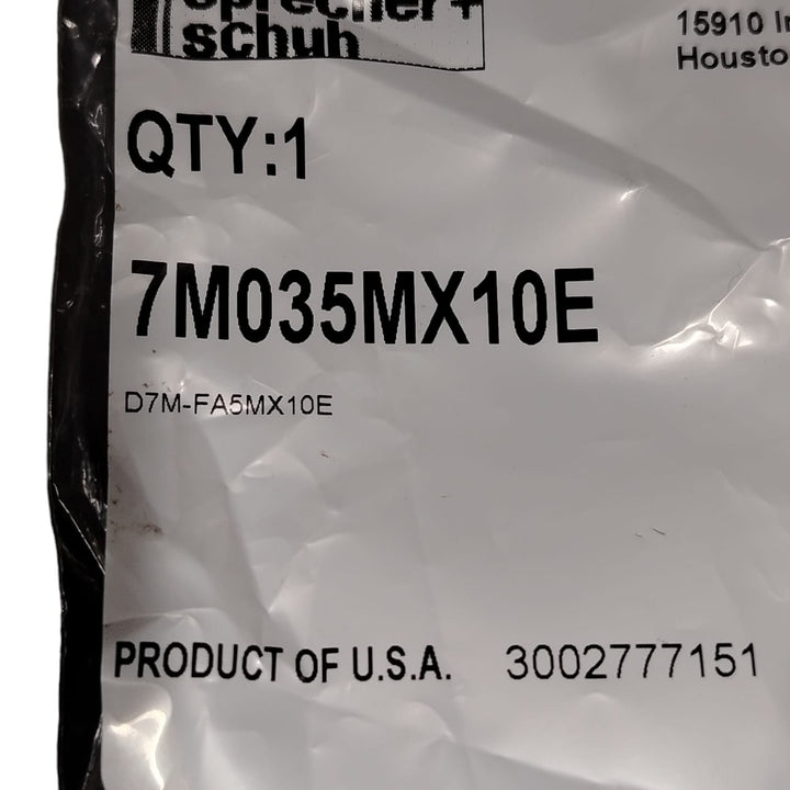 SPRECHER+SCHUH D7M-FA5MX10E Pulsador